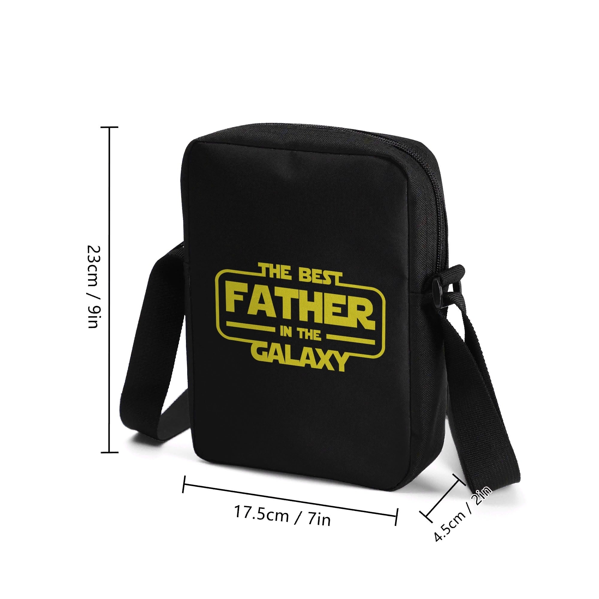 The Best Father In The Galaxy Cross-Body Bag Cross Body Bag Dad Printed Offshore Space