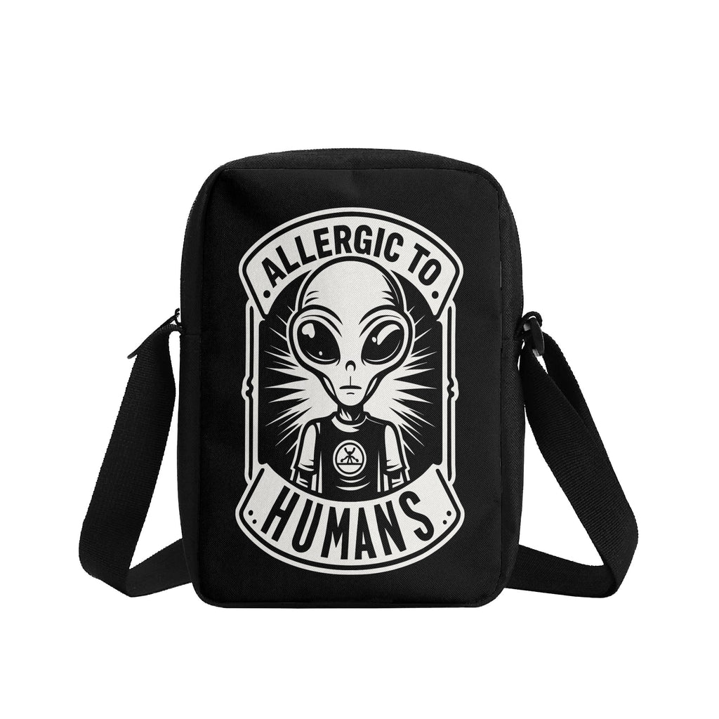 Alien, Allergic To Humans Cross-Body Bag Cross Body Bag Printed Offshore Sci Fi
