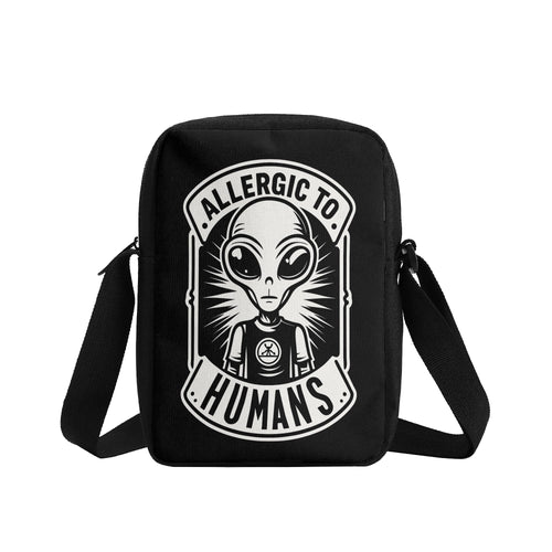 Alien, Allergic To Humans Cross-Body Bag Cross Body Bag Printed Offshore Sci Fi