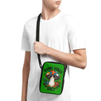 Hippie Mushroom, Good Vibes Only Cross-Body Bag Cross Body Bag Positivity Printed Offshore