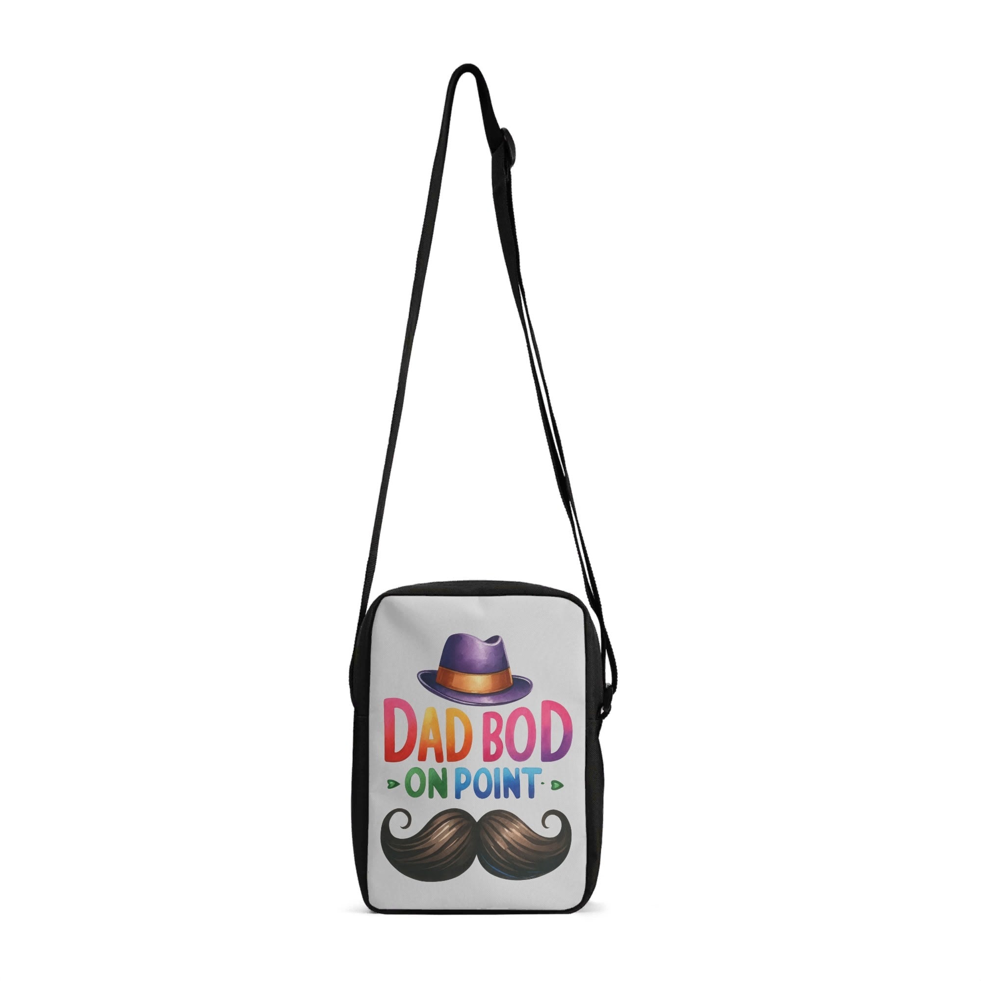 Dad Bod On Point Cross-Body Bag Default Title Cross Body Bag Dad Printed Offshore
