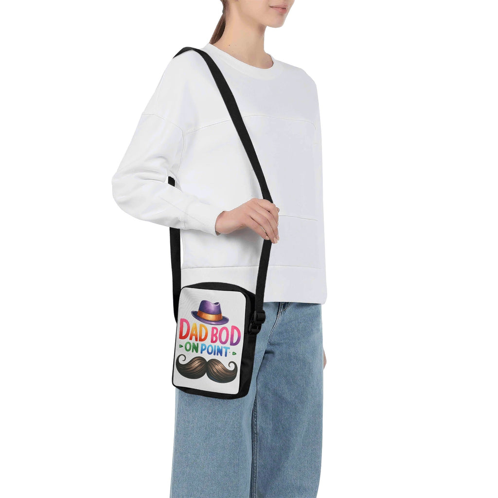 Dad Bod On Point Cross-Body Bag Cross Body Bag Dad Printed Offshore
