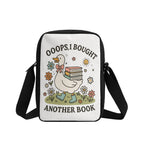Oops I Bought Another Book Cross-Body Bag Cross Body Bag animal Printed Offshore Reading