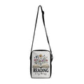 Reading Is My Therapy, Book With Flowers Cross-Body Bag Default Title Cross Body Bag Printed Offshore Reading