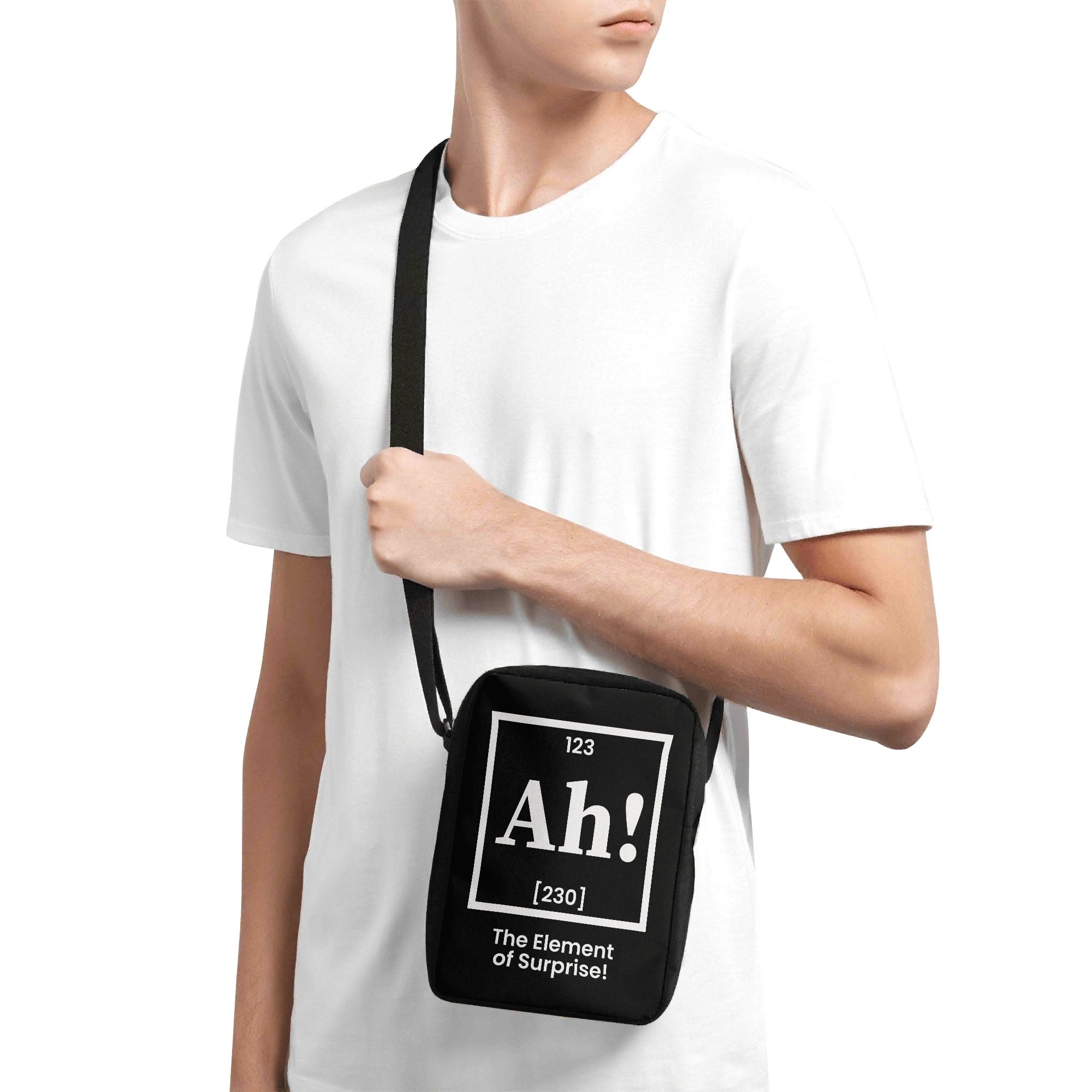 Ah! The Element Of Surprise, Periodic Table Cross-Body Bag Cross Body Bag Printed Offshore Science