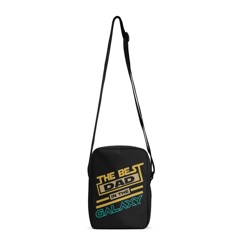 The Best Dad In The Galaxy Cross-Body Bag Default Title Cross Body Bag Dad Printed Offshore