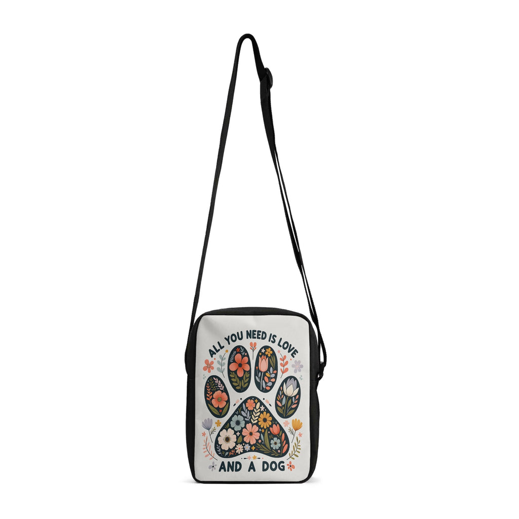 All You Need Is Love And A Dog Cross-Body Bag Default Title Cross Body Bag animal Printed Offshore