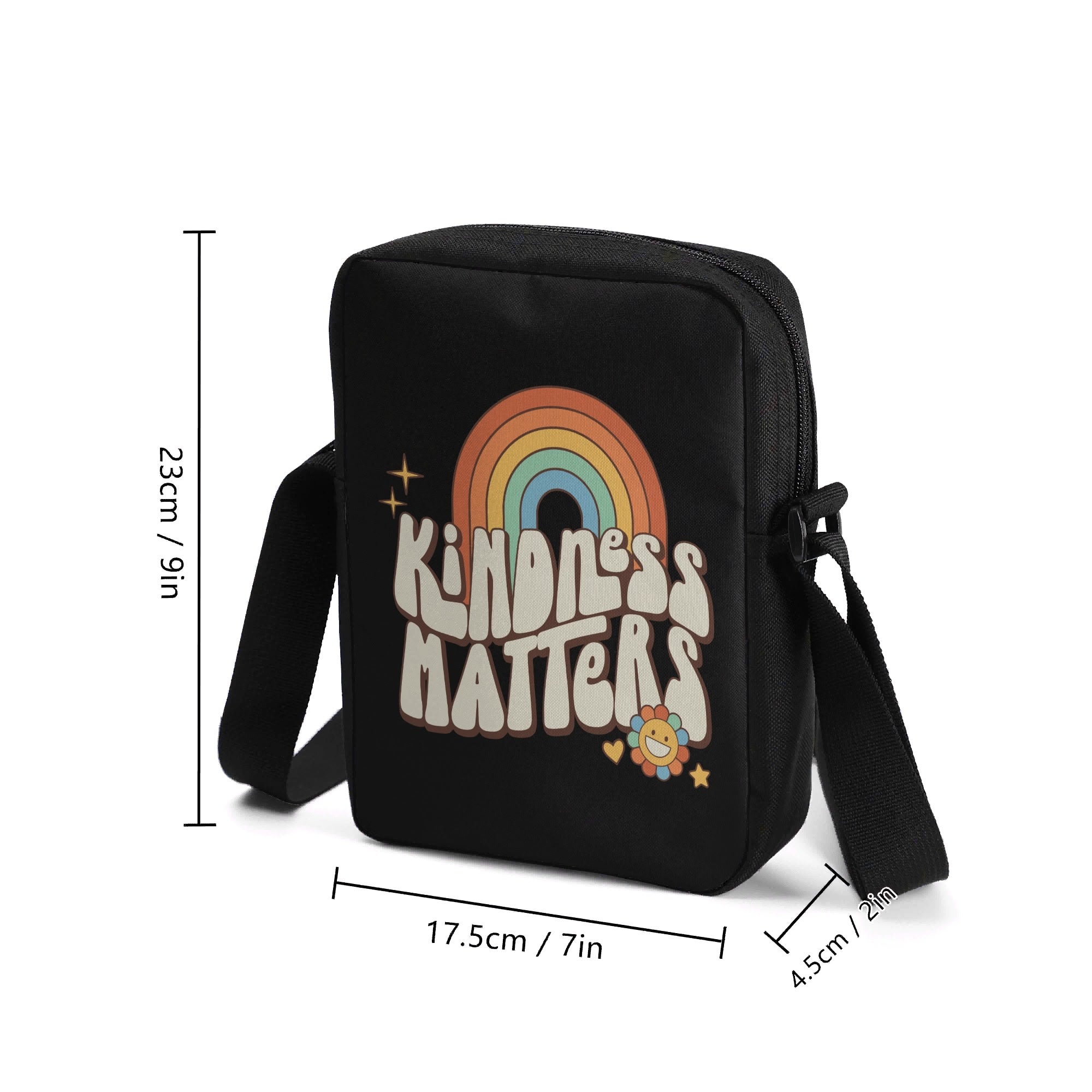Kindness Matters Cross-Body Bag Cross Body Bag Kindness Printed Offshore