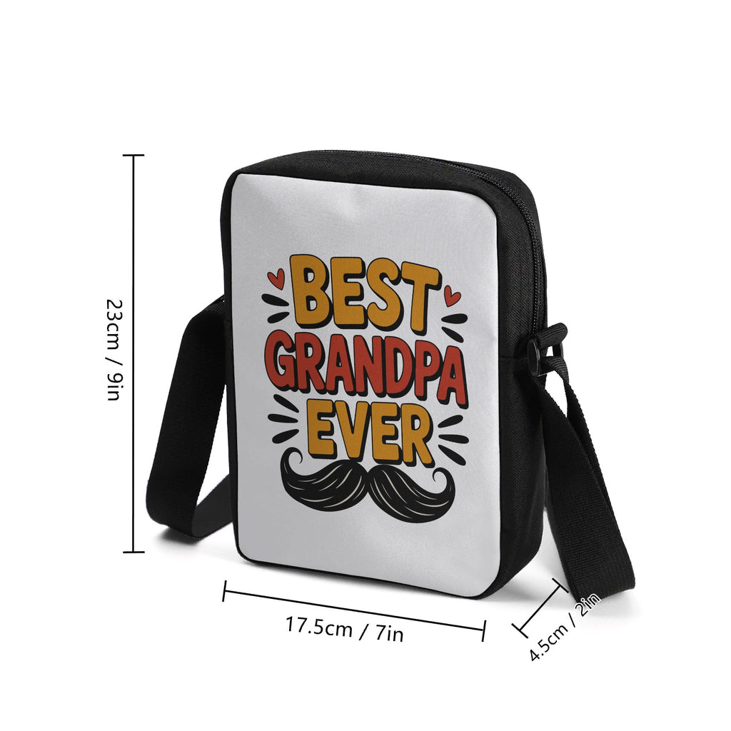 Best Grandpa Ever Cross-Body Bag Cross Body Bag Dad Printed Offshore