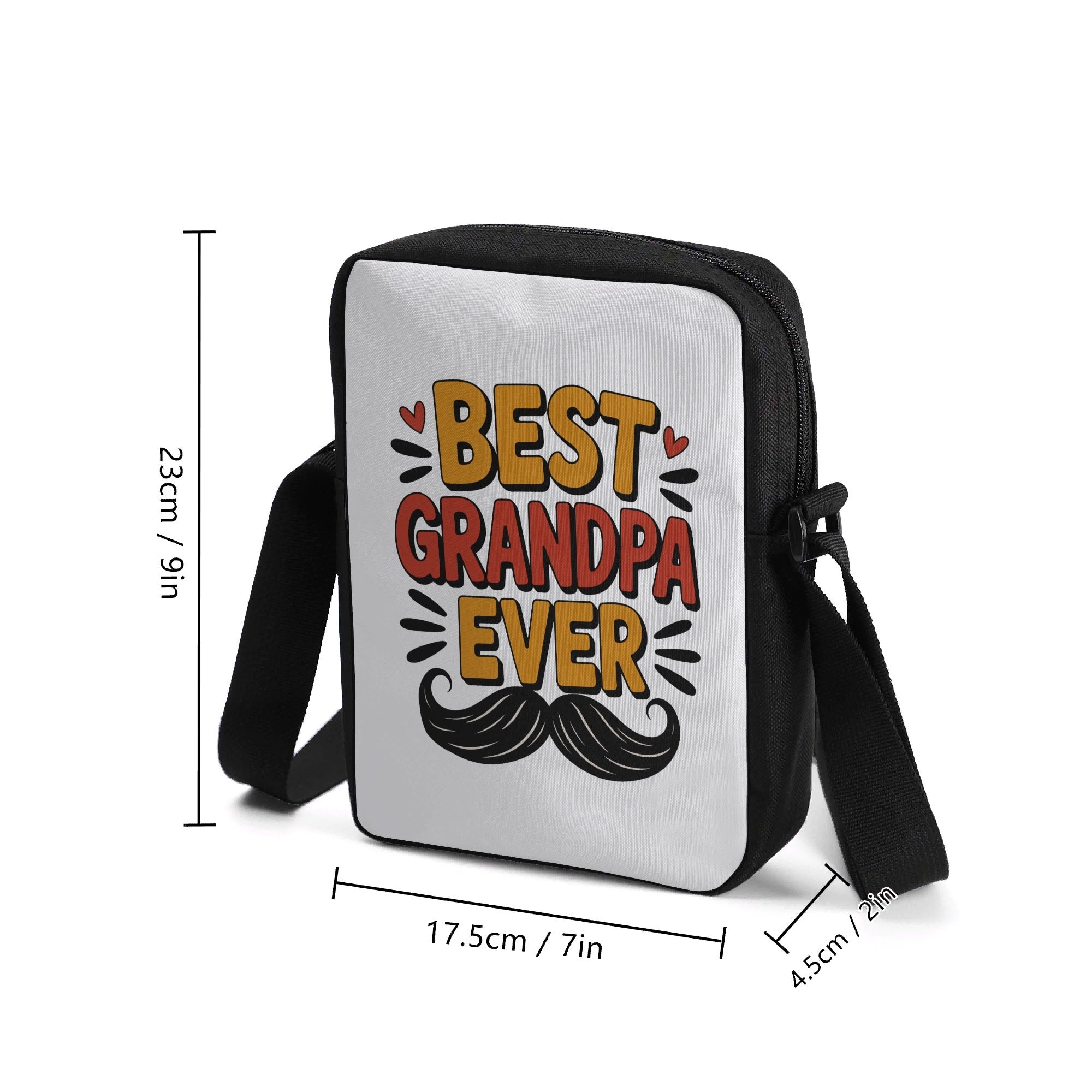 Best Grandpa Ever Cross-Body Bag Cross Body Bag Dad Printed Offshore