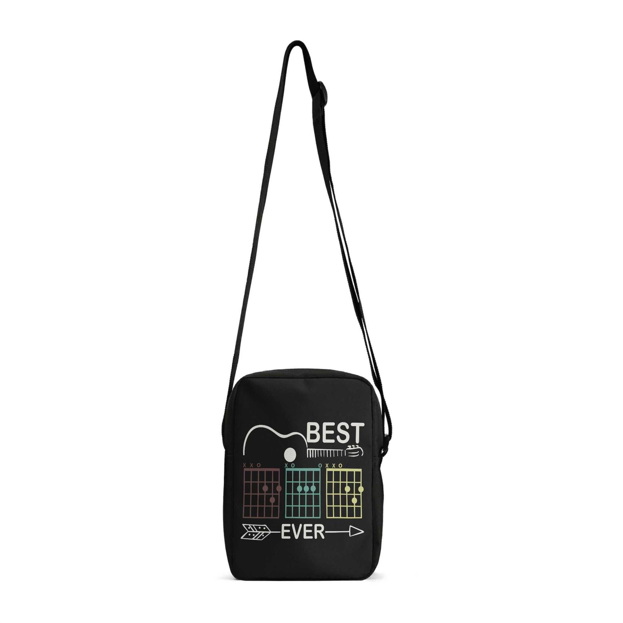 Best Guitar Dad Ever Cross-Body Bag Default Title Cross Body Bag Dad Music Printed Offshore