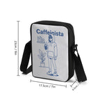 Caffeinista, Coffee Cross-Body Bag Cross Body Bag Coffee Printed Offshore