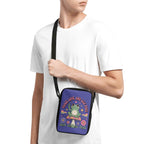 Peace Love And Lily Pads, Frog Cross-Body Bag Cross Body Bag Positivity Printed Offshore