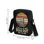 I Have To Say Weird Stuff, Retro Frog Cross-Body Bag Cross Body Bag animal Printed Offshore Retro