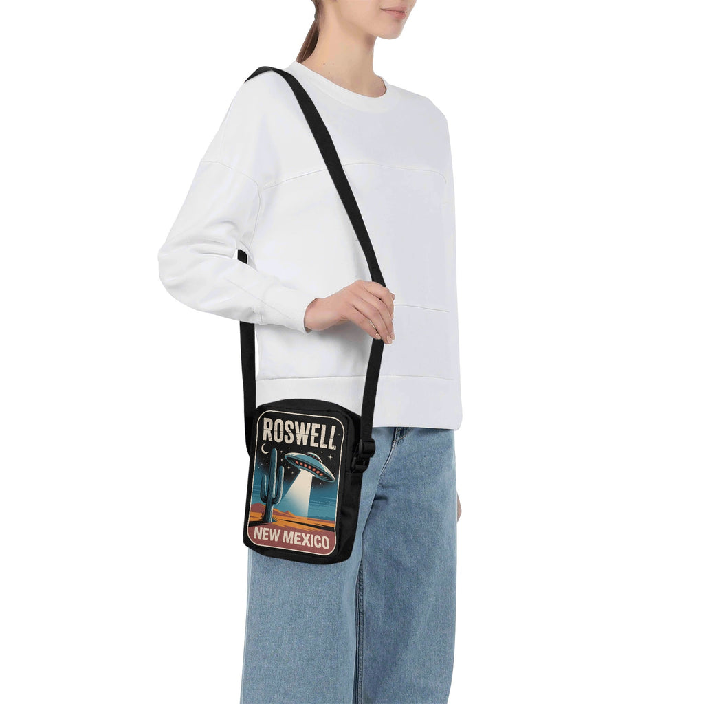 Roswell, Alien UFO Cross-Body Bag Cross Body Bag Printed Offshore Sci Fi
