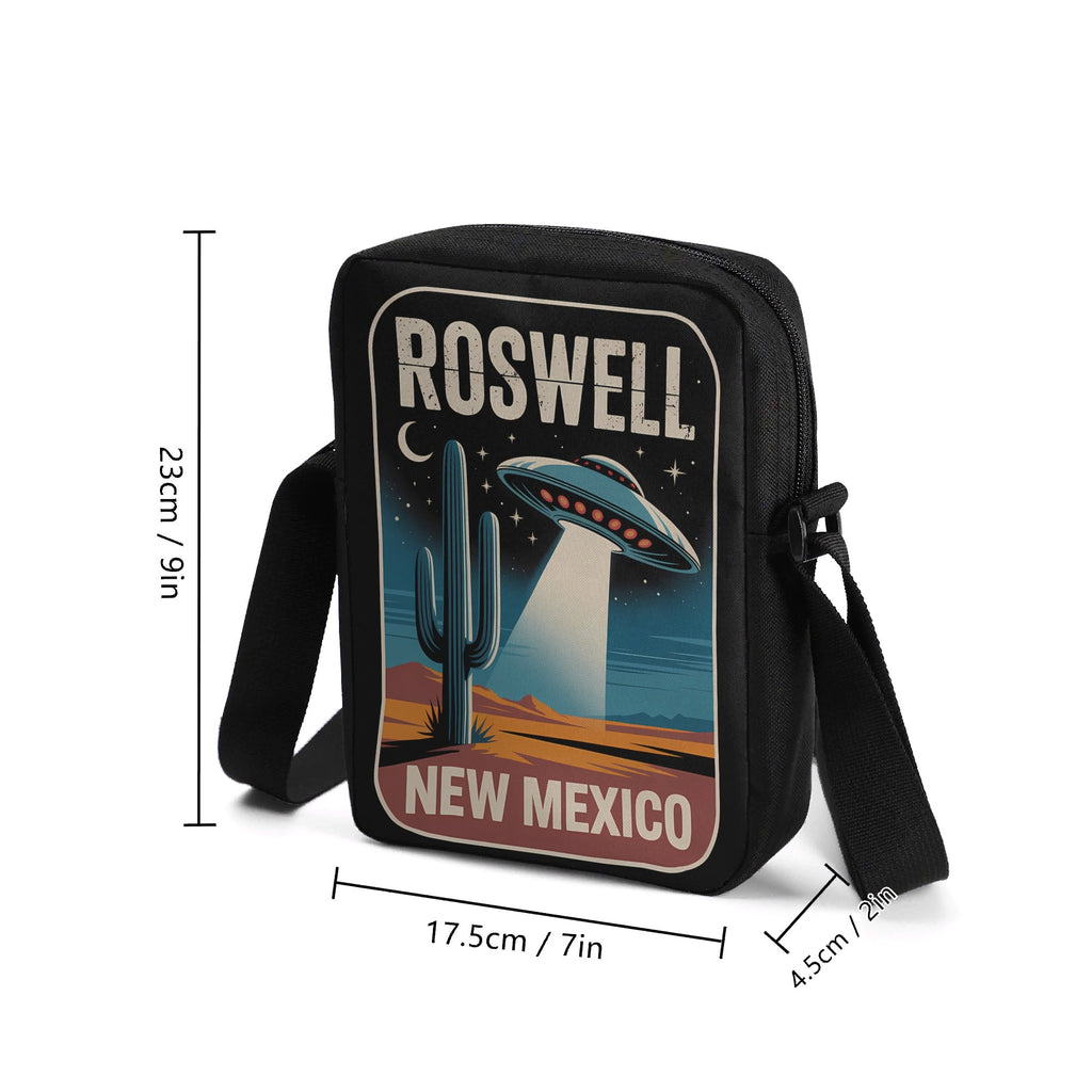 Roswell, Alien UFO Cross-Body Bag Cross Body Bag Printed Offshore Sci Fi