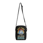Just A Boy Who Loves Birds Cross-Body Bag Default Title Cross Body Bag animal Birds Printed Offshore