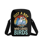 Just A Boy Who Loves Birds Cross-Body Bag Cross Body Bag animal Birds Printed Offshore