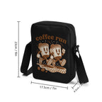 Coffee Run Cross-Body Bag Cross Body Bag Coffee Printed Offshore