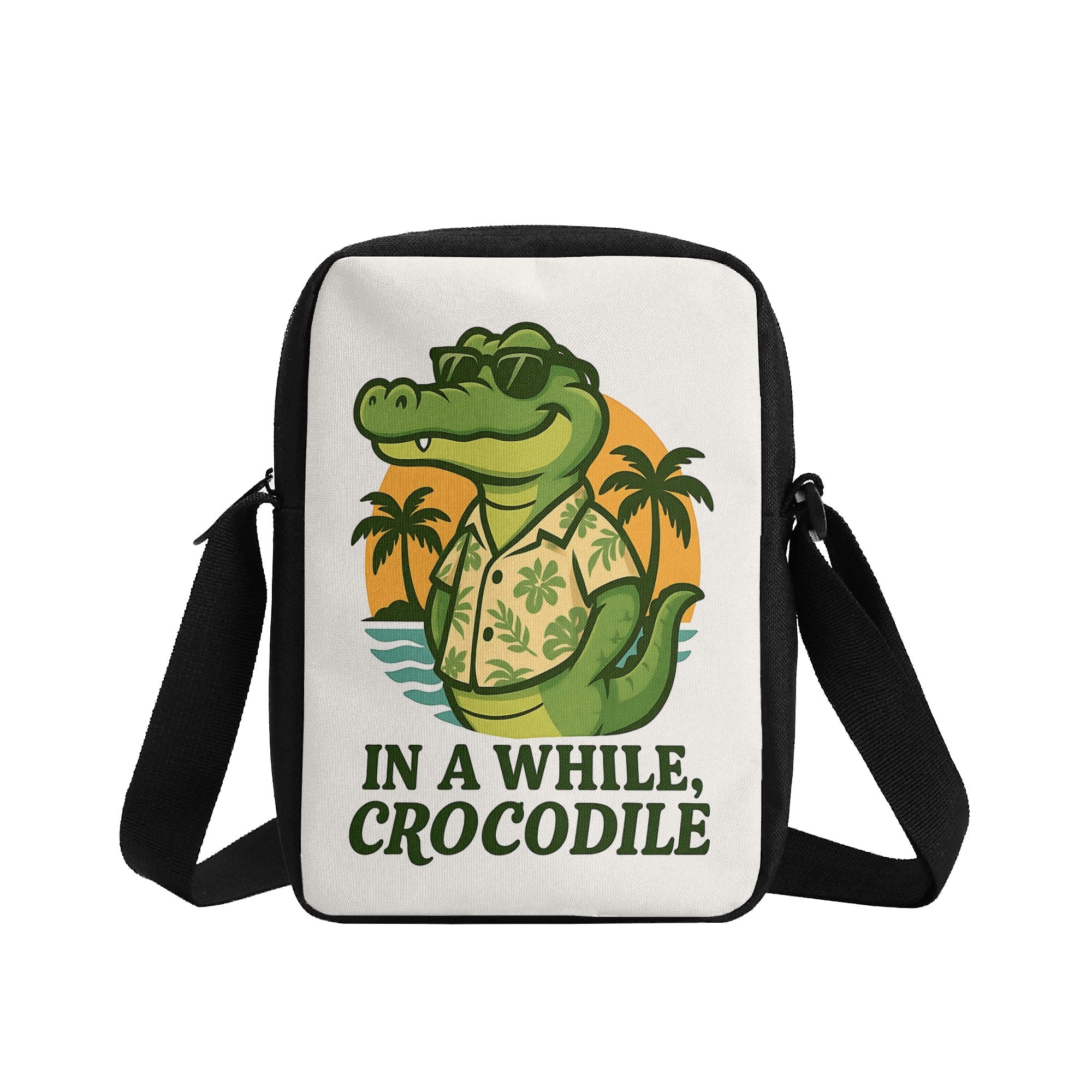 In A While Crocodile Cross-Body Bag Cross Body Bag animal Printed Offshore