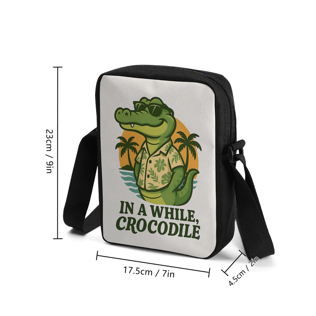 In A While Crocodile Cross-Body Bag Cross Body Bag animal Printed Offshore