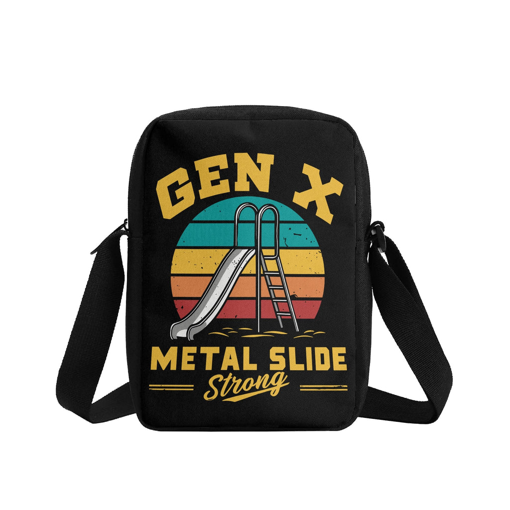 Gen X Metal Slide Strong Cross-Body Bag Cross Body Bag Printed Offshore