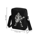 Guitar Playing Gorilla Cross-Body Bag Cross Body Bag animal Music Printed Offshore