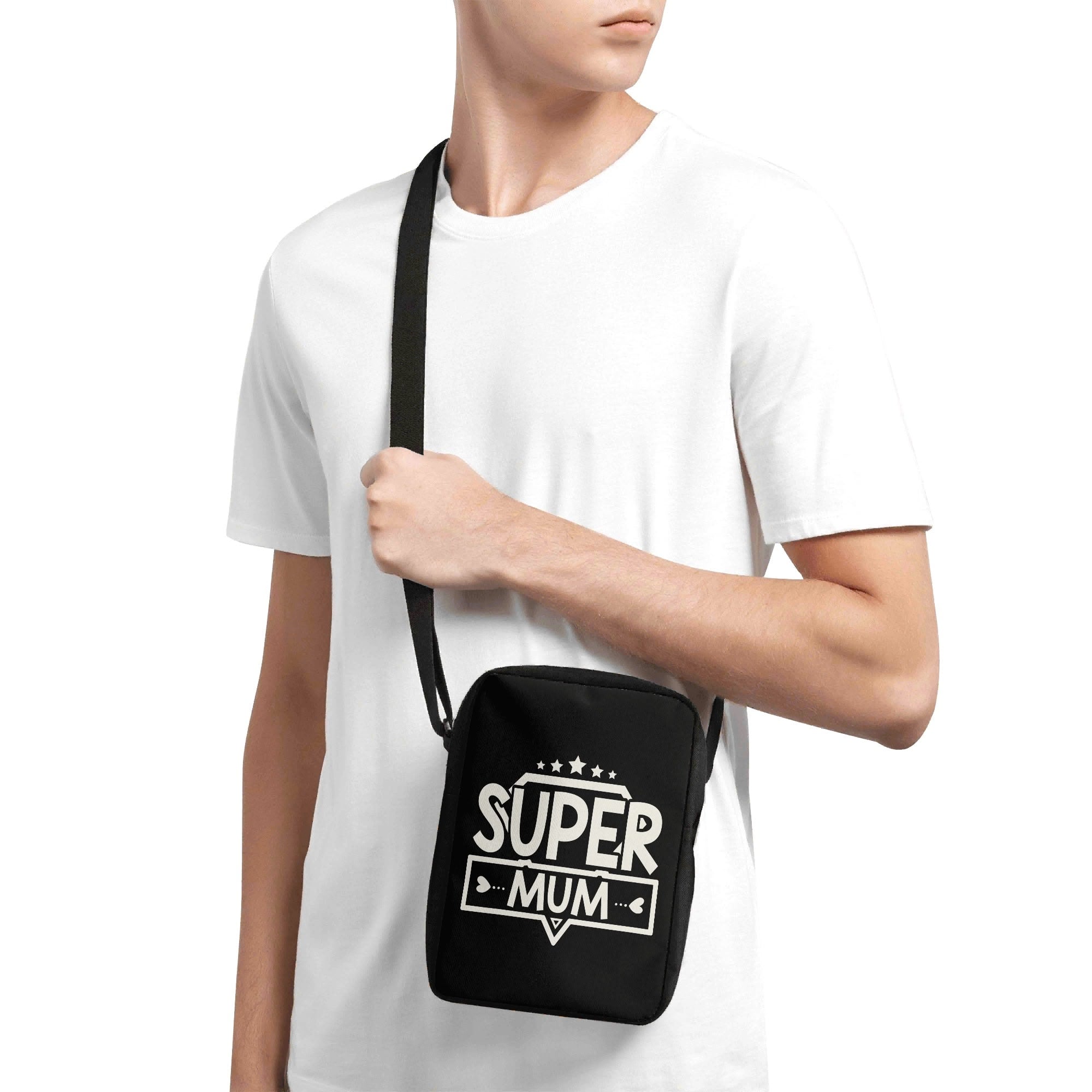 Super Mum Cross-Body Bag Cross Body Bag Comic Mum Printed Offshore