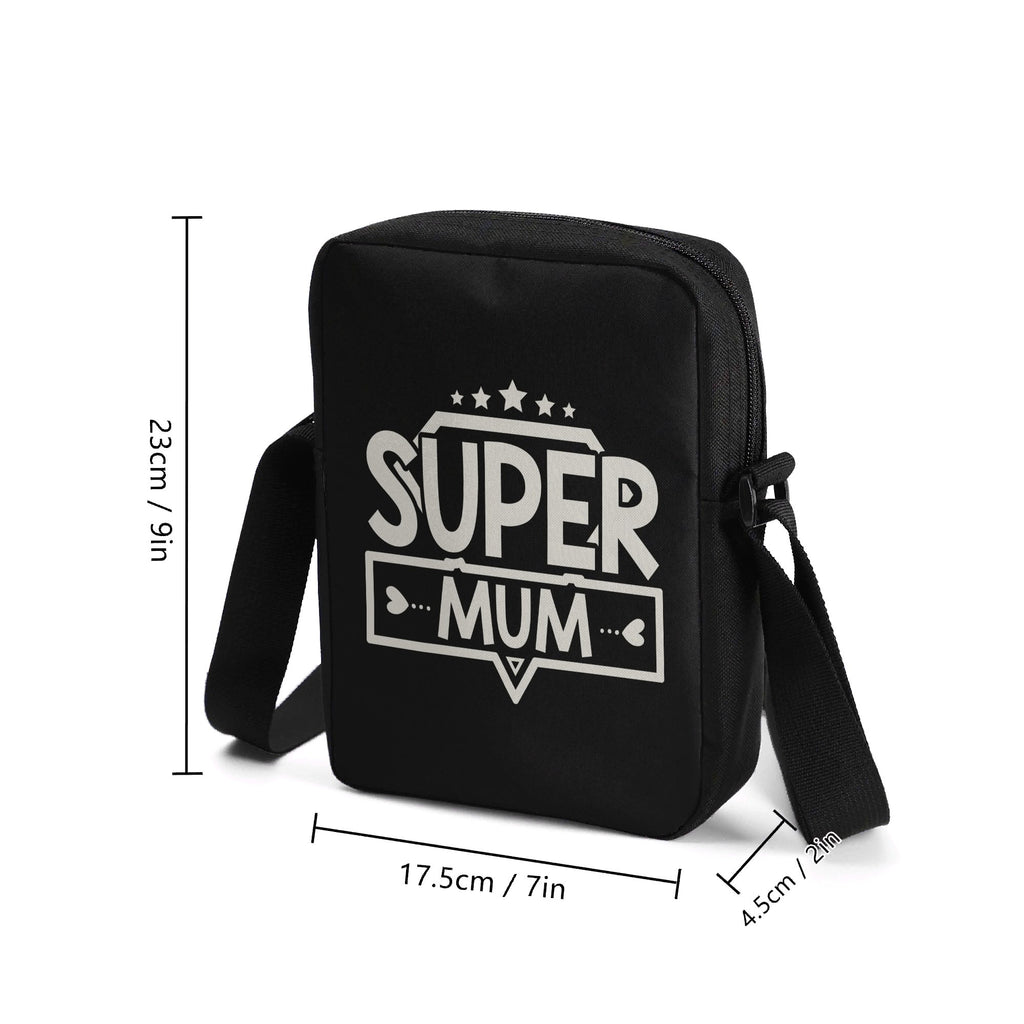Super Mum Cross-Body Bag Cross Body Bag Comic Mum Printed Offshore