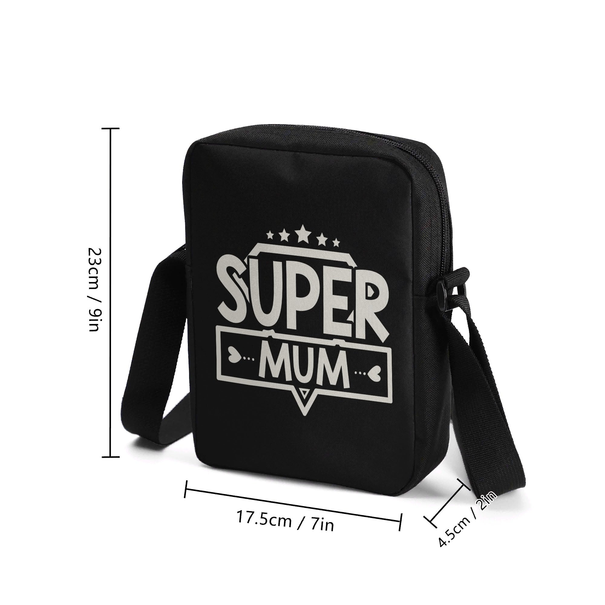 Super Mum Cross-Body Bag Cross Body Bag Comic Mum Printed Offshore
