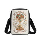 So Many Books So Little Time, Hourglass Cross-Body Bag Cross Body Bag Printed Offshore Reading