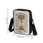 So Many Books So Little Time, Hourglass Cross-Body Bag Cross Body Bag Printed Offshore Reading