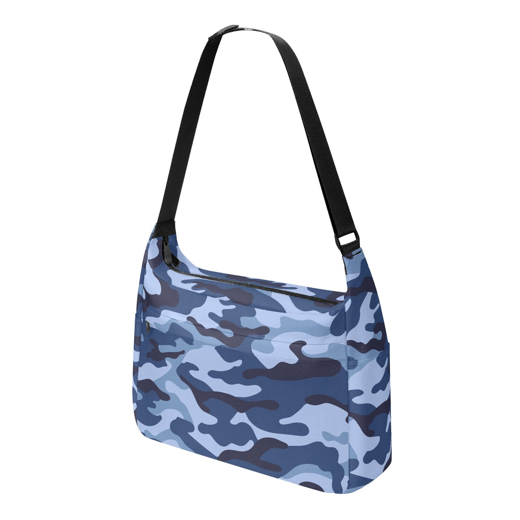Blue Camouflage Laptop Messenger & Shoulder Bag Laptop Messenger Shoulder Bag Printed Offshore
