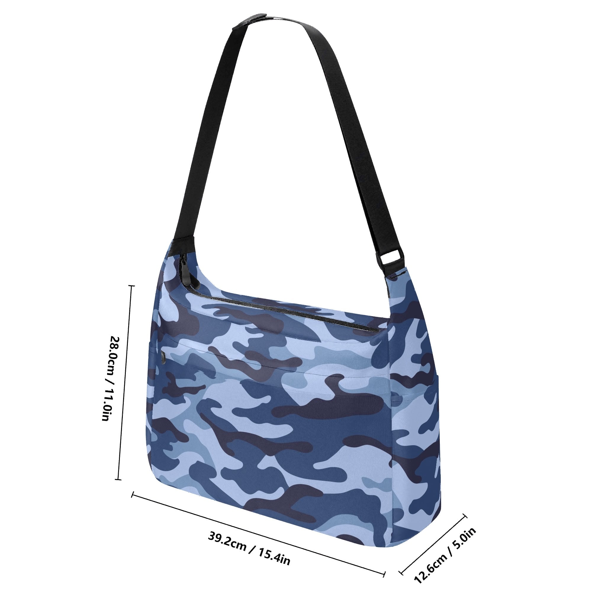 Blue Camouflage Laptop Messenger & Shoulder Bag Laptop Messenger Shoulder Bag Printed Offshore