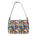 Blue Comic Book Laptop Messenger & Shoulder Bag Default Title Laptop Messenger Shoulder Bag Comic Printed Offshore