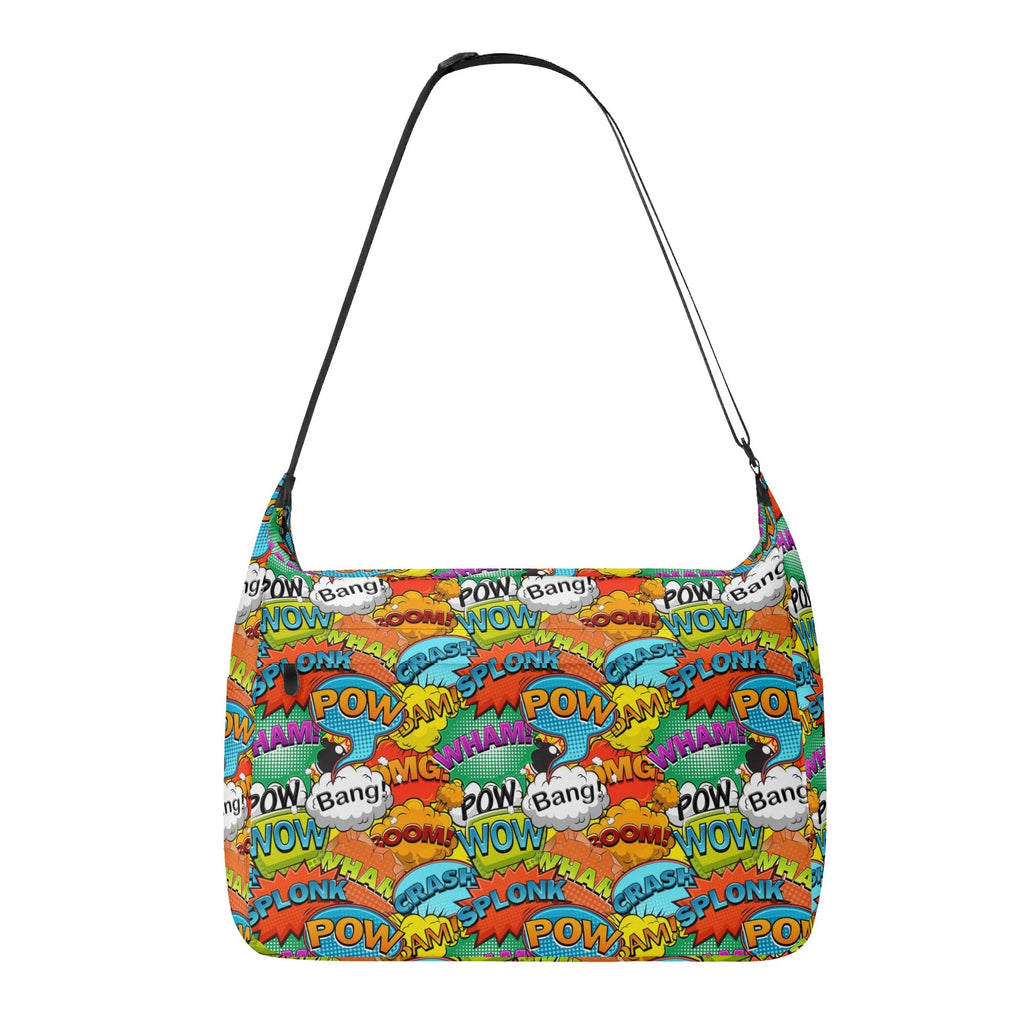 Comic Book 2 Laptop Messenger & Shoulder Bag Default Title Laptop Messenger Shoulder Bag Comic Printed Offshore