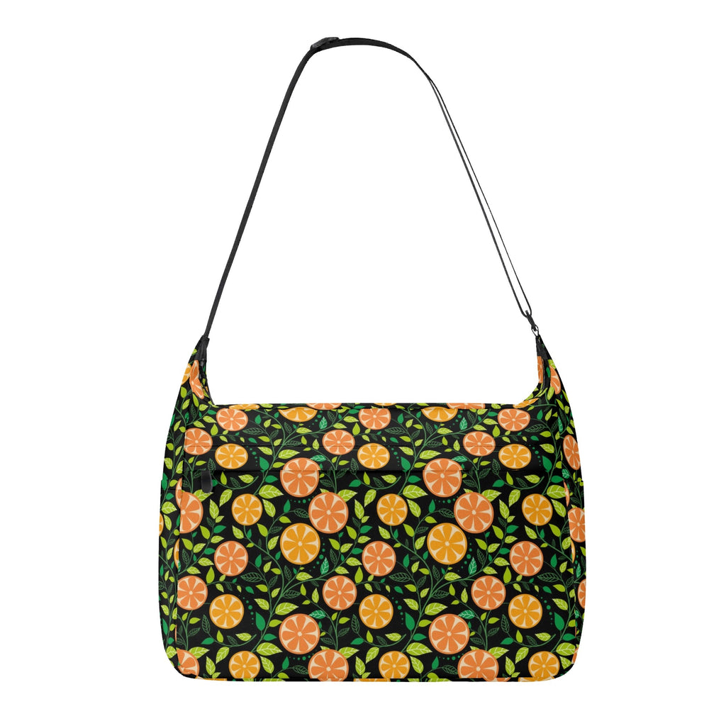 Oranges Laptop Messenger & Shoulder Bag Default Title Laptop Messenger Shoulder Bag Food Printed Offshore