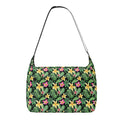 Frangipani Laptop Messenger & Shoulder Bag Default Title Laptop Messenger Shoulder Bag Plants Printed Offshore