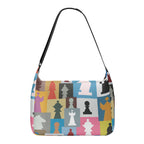Colourful Chess Laptop Messenger & Shoulder Bag Laptop Messenger Shoulder Bag Chess Games Printed Offshore