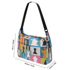 Colourful Chess Laptop Messenger & Shoulder Bag Laptop Messenger Shoulder Bag Chess Games Printed Offshore