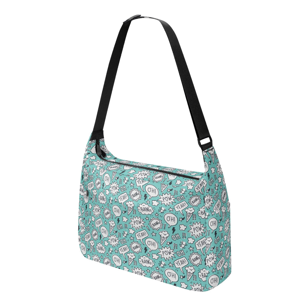 Comic Book Speech Bubbles Laptop Messenger & Shoulder Bag Laptop Messenger Shoulder Bag Comic Printed Offshore