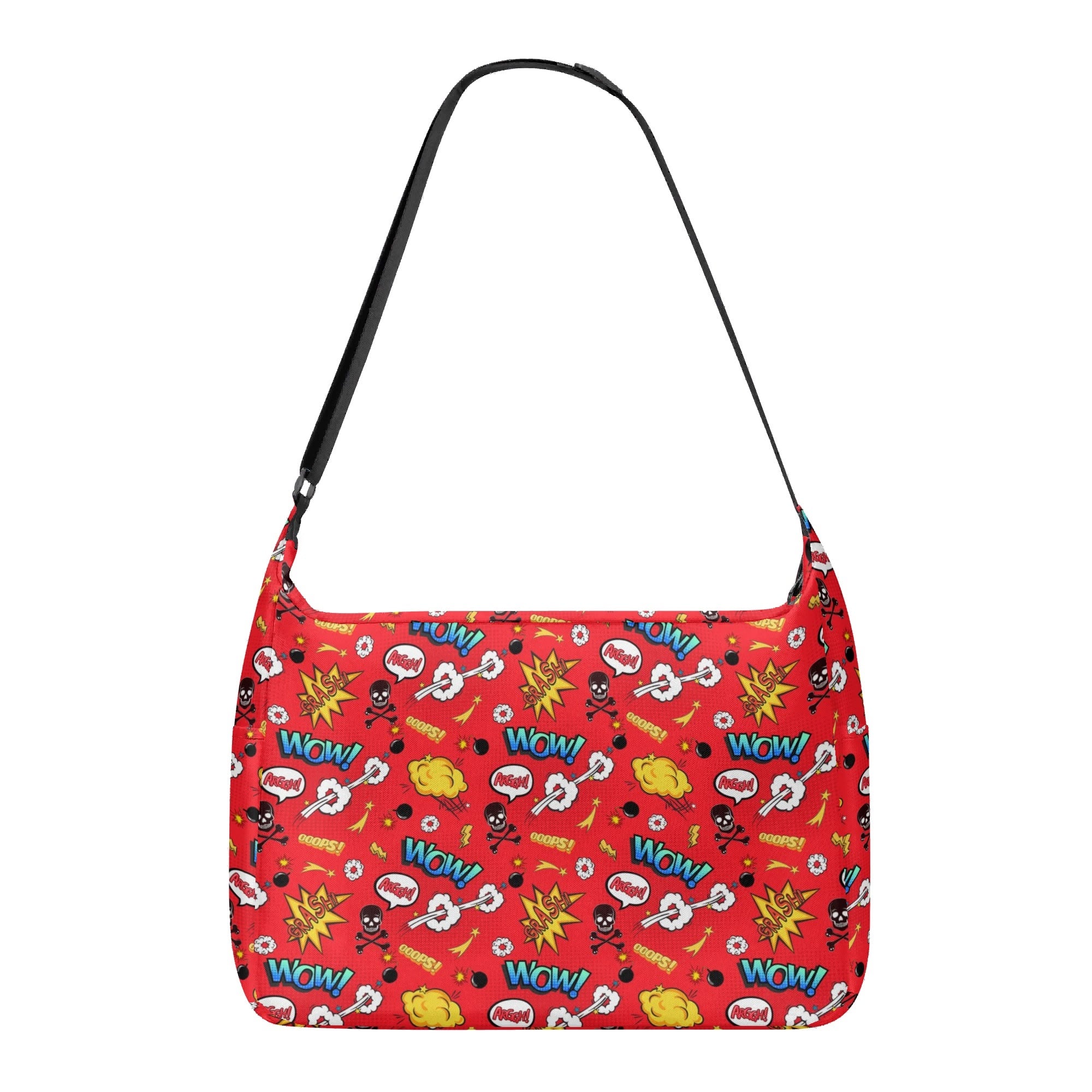 Comic Book Red Laptop Messenger & Shoulder Bag Laptop Messenger Shoulder Bag Comic Printed Offshore