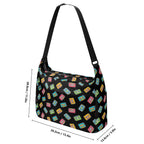 Colourful Cassettes Laptop Messenger & Shoulder Bag Laptop Messenger Shoulder Bag Music Printed Offshore Retro