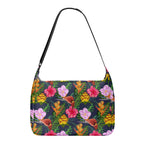 Tropical Floral Laptop Messenger & Shoulder Bag Laptop Messenger Shoulder Bag Plants Printed Offshore