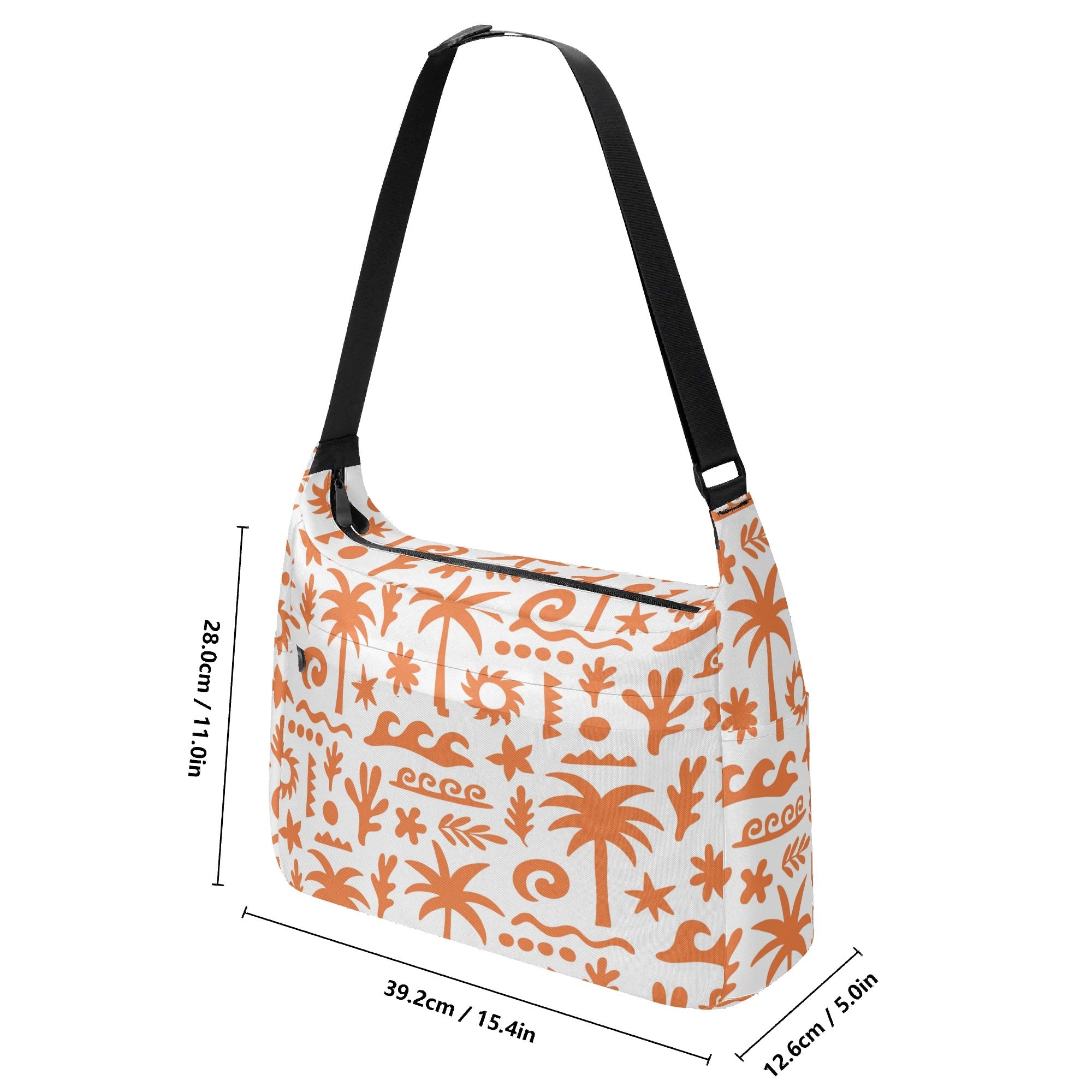Orange Surf Laptop Messenger & Shoulder Bag Laptop Messenger Shoulder Bag Printed Offshore Surf
