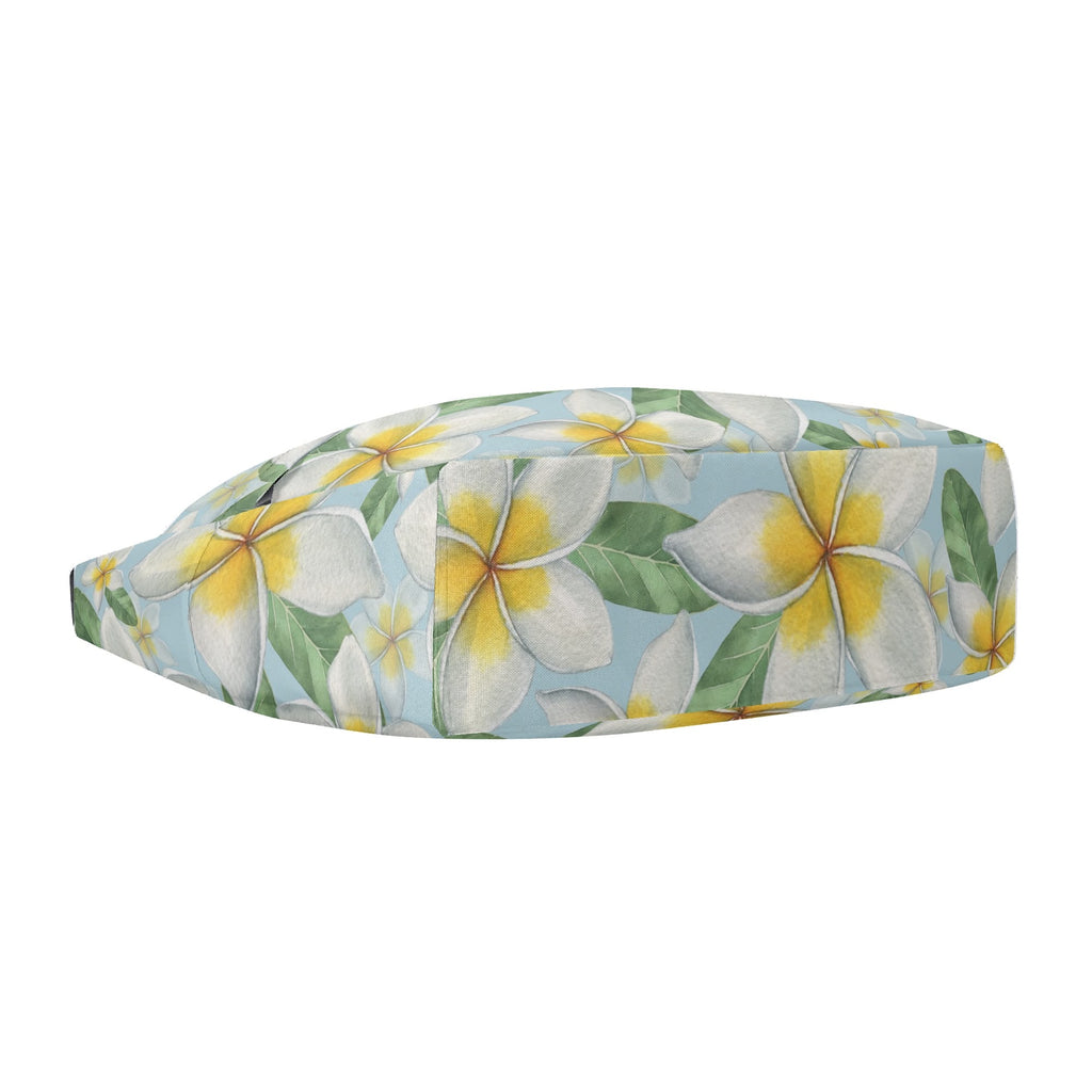 Delicate Frangipani Laptop Messenger & Shoulder Bag Laptop Messenger Shoulder Bag Plants Printed Offshore