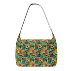 Tropical Comic Book Style Laptop Messenger & Shoulder Bag Default Title Laptop Messenger Shoulder Bag Comic Plants Printed Offshore