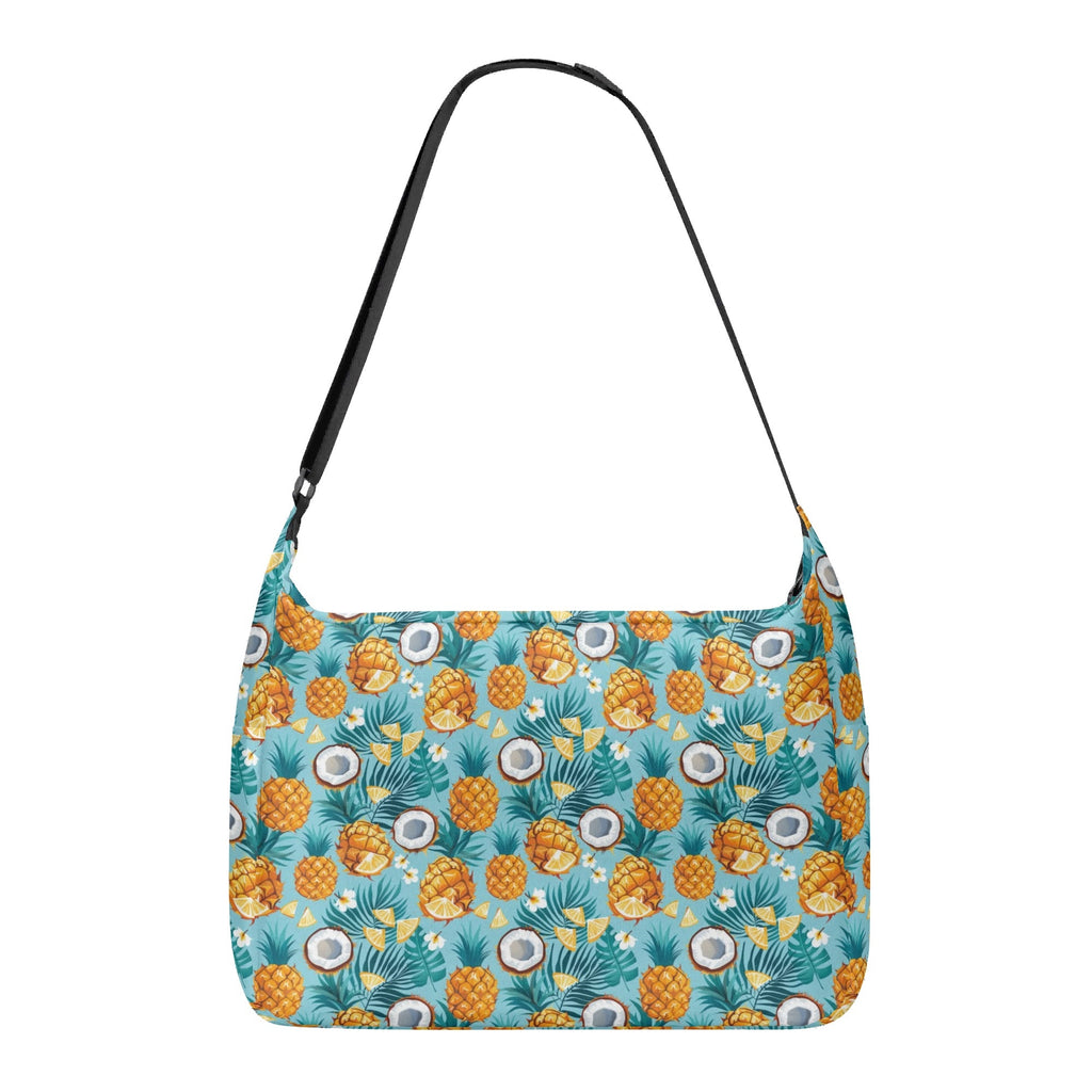 Pineapple Coconut Laptop Messenger & Shoulder Bag Laptop Messenger Shoulder Bag Food Printed Offshore