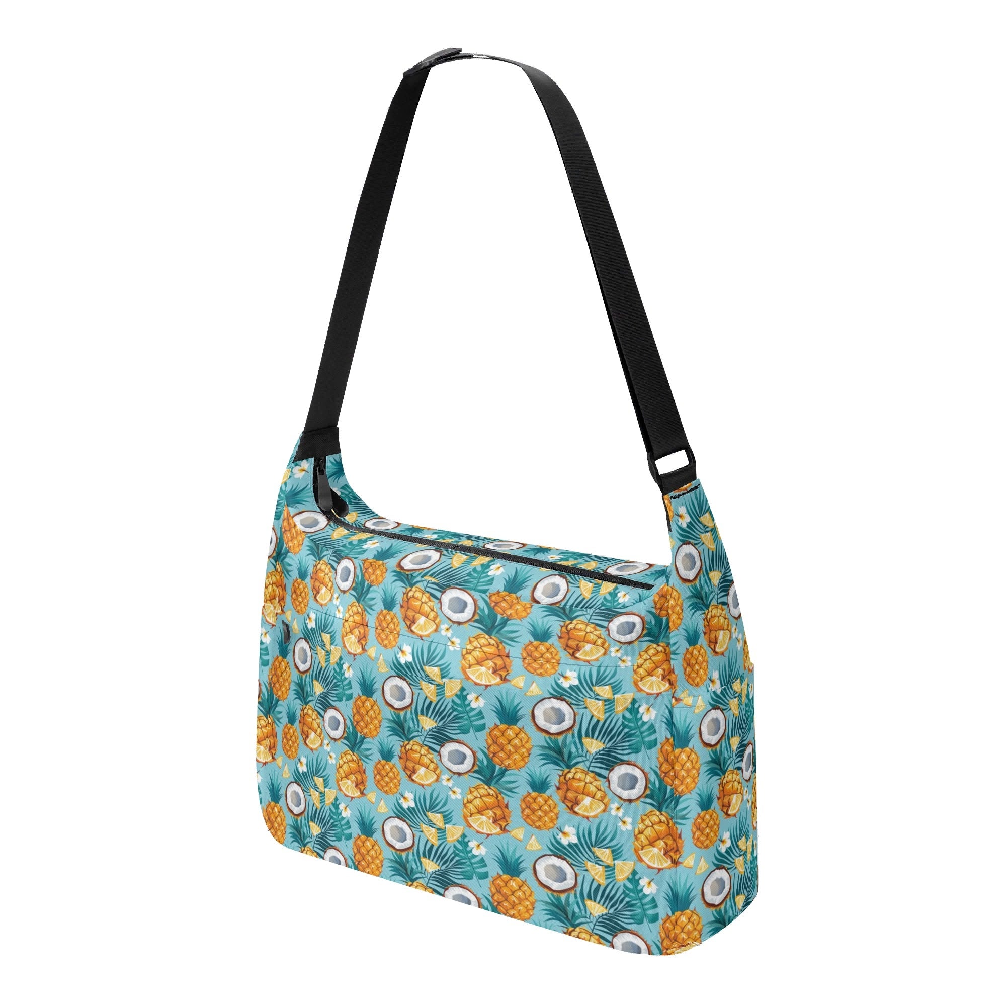 Pineapple Coconut Laptop Messenger & Shoulder Bag Laptop Messenger Shoulder Bag Food Printed Offshore