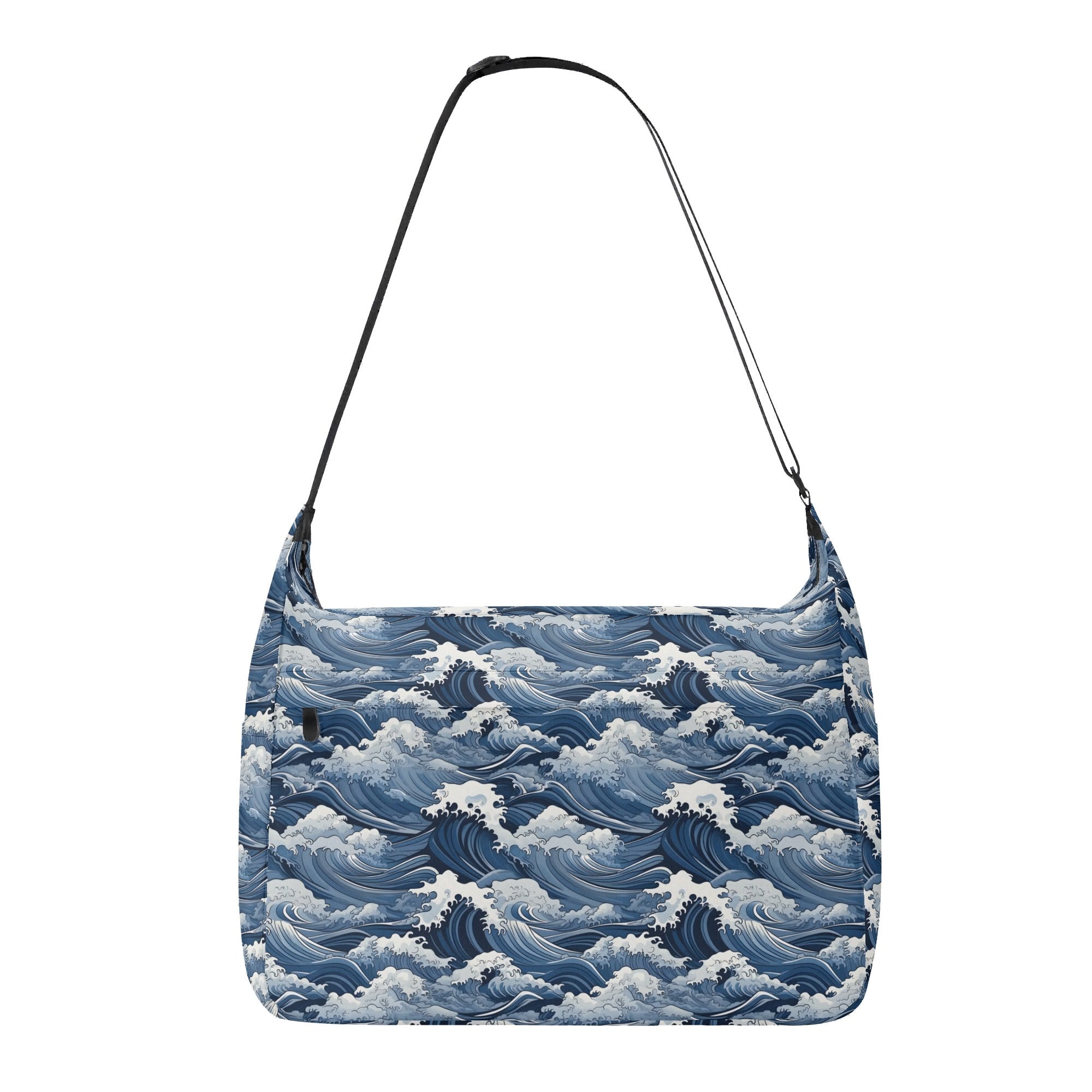 Japanese Waves Laptop Messenger & Shoulder Bag Default Title Laptop Messenger Shoulder Bag Ocean Printed Offshore